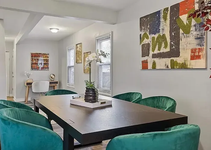 Hébergement de vacances Modern 4bd 2ba Family Bensenville